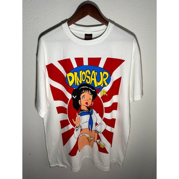 Dinosaur Jr 1992 Anime Vintage Reprint Single Stitch T-shirt Brockum Tag - Picture 1 of 6